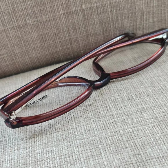Men Eyeglasses Frame Brown Tone Glasses Eye Wear Frame only 54[]16 145 New - Picture 6 of 13